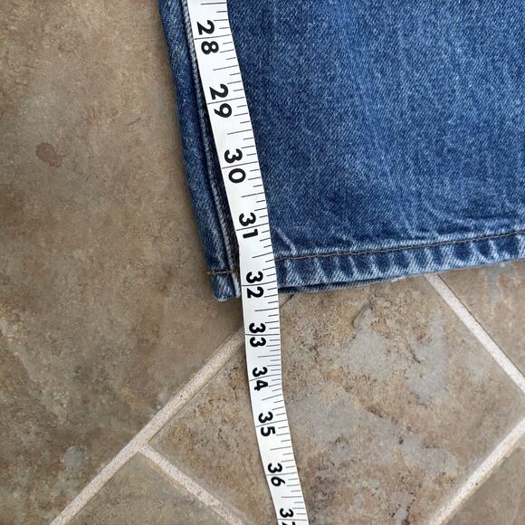 Carhartt Jeans Mens Size 34x32 Medium Wash Relaxed Fit Straight Leg - Picture 7 of 8